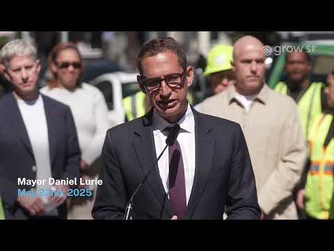 Mayor Lurie Announces Street Cleaning In SF