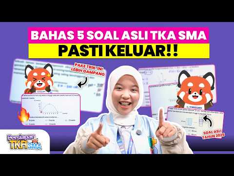 MAU SKOR TKA SMA MATEMATIKA TINGGI⁉️ WAJIB BISA 5 SOAL INI!! | AmbisTKA