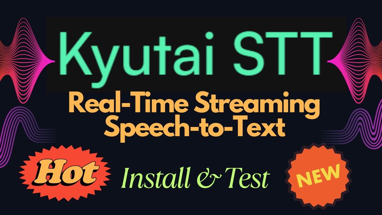Real-Time Speech Streaming: Kyutai STT Live Transcription with AI in Free Colab