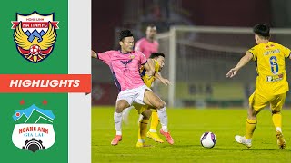 Highlights | Hồng Lĩnh Hà Tĩnh vs Hoàng Anh Gia Lai | Vòng 24 Night Wolf V.League 1 – 2022