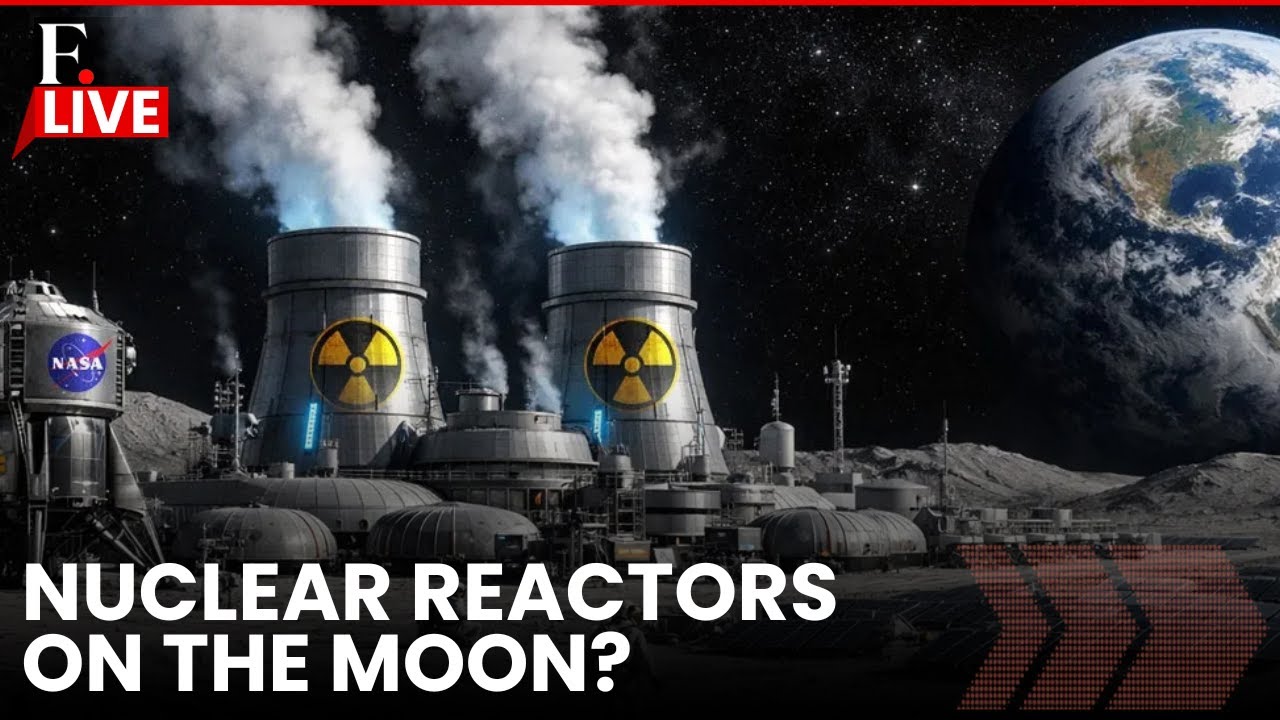 LIVE: Why US Wants to Build Nuclear Reactor on the Moon? | NASA Moon Plan