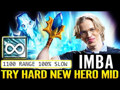 TOPSON [Ancient Apparition] Practice New Hero MID - IMBA 1100 Range Aghanim Build 7.29 Dota 2 Pro
