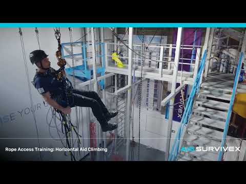 Rope Access Training: How to Horizontal Aid Climb