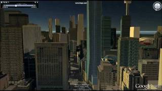 preview picture of video 'Toronto Future Developments - Google Earth'