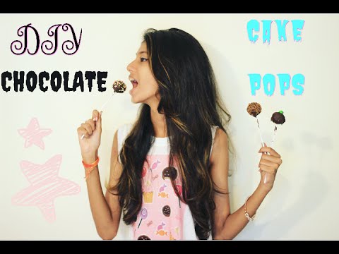 DIY CHOCOLATE CAKE POPS|| MANSI||