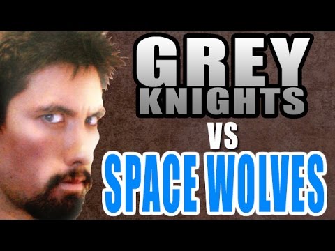 Grey Knights vs Space Wolves Warhammer 40k Battle Report - Banter Batrep Ep 92