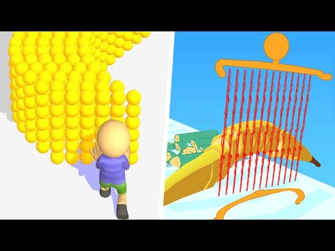 Lucky Marble Run 3D | Laser Man Run - Gameplay Walkthrough Max Levels (Part 2)