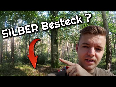 SILBER BESTECK gefunden ? Mega spannendes Hobby Schatzsuche Sondeln