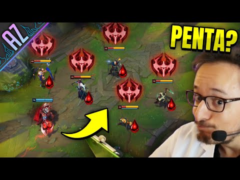 DARIUS ESPLODI BUILD 30 KILL - CI SARÀ UNA PENTA IN MEZZO? - AZ PENTAKILL CHALLENGE