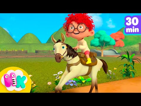 Le cheval au galop 🏇 Chansons pour Enfants | HeyKids en Français