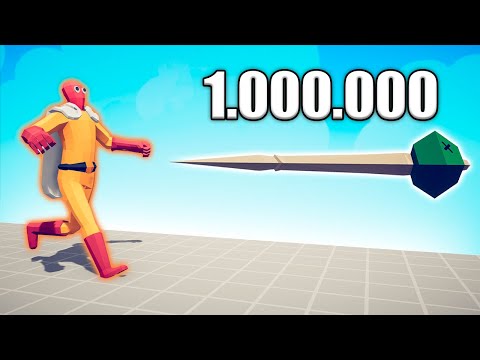 1.000.000 DAMAGE NEEDLE vs UNITS - TABS | Totally Accurate Battle Simulator 2024