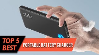 Top 5 Best Portable Battery Chargers | for iPhone, Samsung, DJI, Canon, Nikon, DSLR | Review 2023