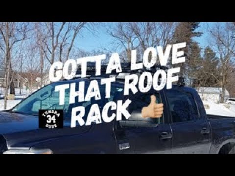 Gotta Love The Roof Rack On This Toyota Tundra!