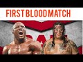 Umaga Vs Bobby Lashley First Blood Match WWE Raw Vs SmackDown 2008