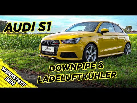 Audi S1 bekommt Downpipe und Ladeluftkühler -Upgrade - BBM Motorsport