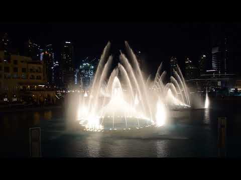 The Dubai Fountain, Adele, Skyfall, 2017