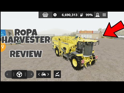 Ropa panther review | farming simulator 20 | sugar beet harvester review !