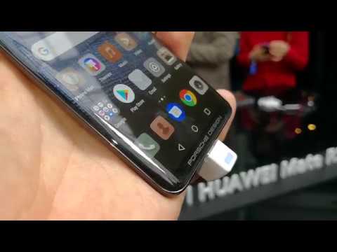 Huawei PD Mate RS hands on - the dual finger print superphone