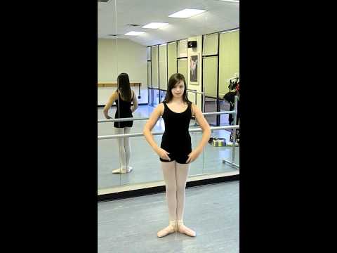 Basic ballet positions for young dancers, 1st, 2nd, 3rd, 4th and 5th