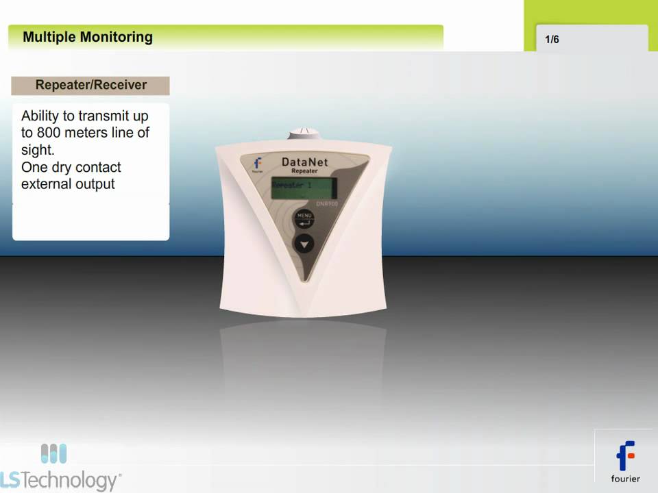 Fourier DataNet Wireless Zigbee Data Loggers