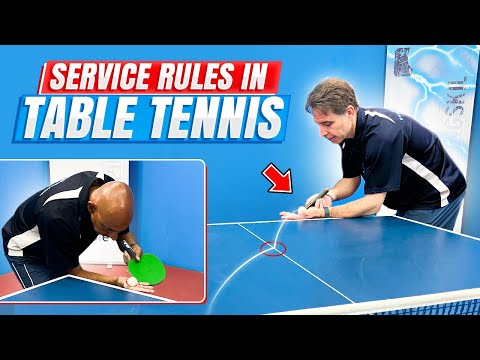 Table Tennis Service Rules You NEED to Know!