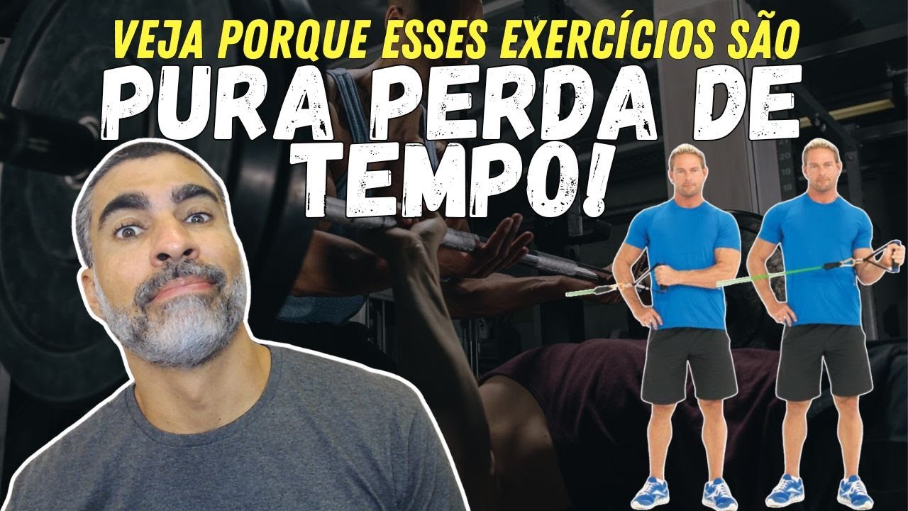 Estudo mostra que treinar manguito é perda de tempo!