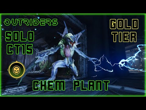SOLO Chem Plant CT15 Gold Tier Expedition After Patch (Outriders - Technomancer)