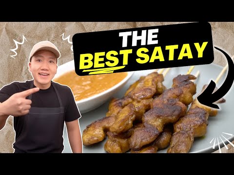 Your next potluck starts with this Malaysian Style Satay Chicken!