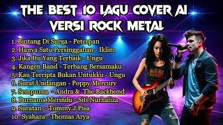 Download lagu THE BEST 10 LAGU COVER AI 🔥 Versi Rock Metal | Lagu Indonesia Paling Gahar mp3