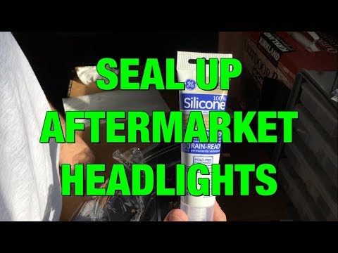 Seal Up Leaky Aftermarket Headlights