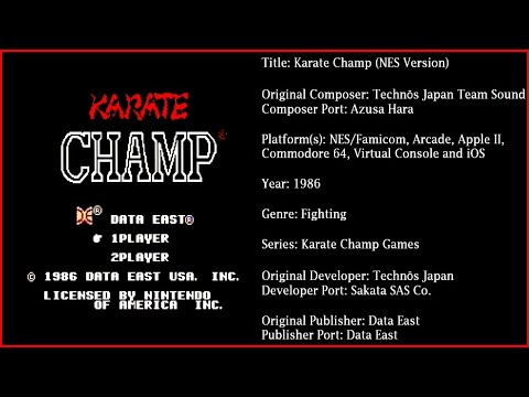 Karate Champ (NES) [Soundtrack in FULL HD & 320 KBPS]