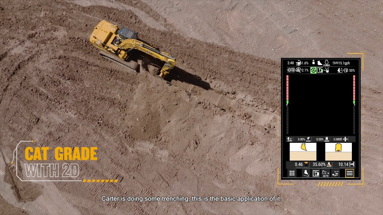 In the Dirt with Cat® Command: Using Cat® Grade with 2D