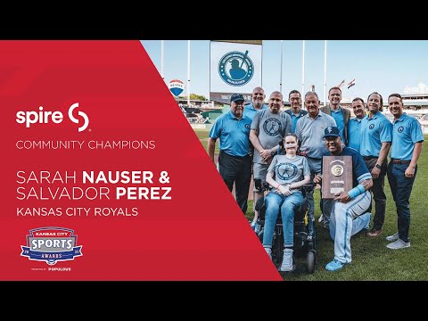 Salvador Perez and Sarah Nauser - Community Champions
