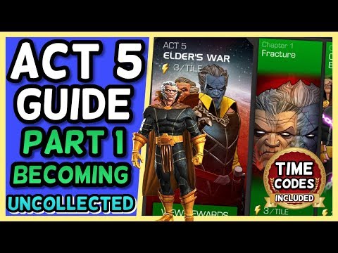 How To Become Uncollected | Act 5 Guide Part 1 | Marvel Contest of Champions
