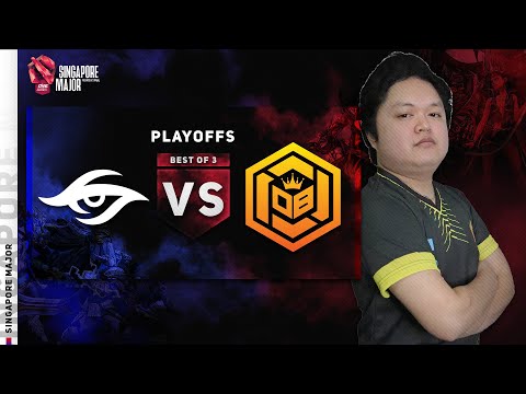 Team Secret vs OB.Neon Esports Game 3 (BO3) | One Esports Singapore Major Playoffs