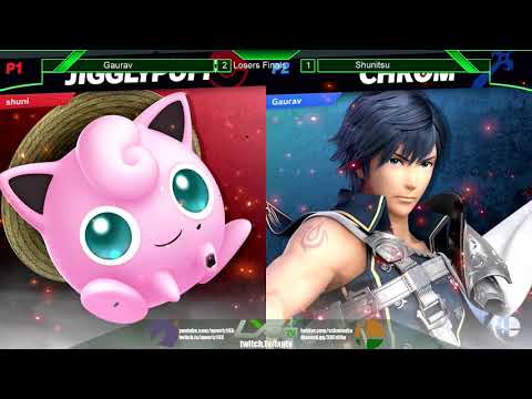 Shunitsu (Jigglypuff/Lucina) vs Gaurav (Chrom) - Smash Ultimate @ LXG 10 - Losers Finals