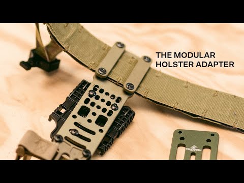 The Modular Holster Adapter. Why it's rad and how to run it.