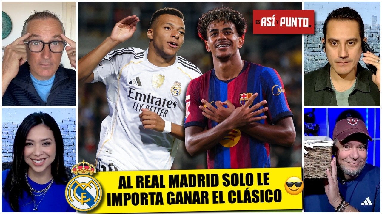 AL REAL MADRID SOLO LE IMPORTA EL CLÁSICO, el partido vs LEIPZIG es de PRÁCTICA | Es Así y Punto