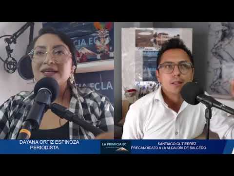 Dialogamos con Santiago Gutiérrez pre candidato a la alcaldía de Salcedo