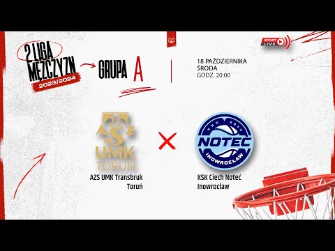 AZS UMK Transbruk Toruń - KSK Ciech Noteć Inowrocław (2 LM)