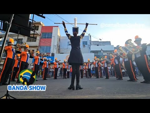 Banda Marcial FANESP no Concurso Intermunicipal de Bandas e Fanfarras de Candeias - BA 2024