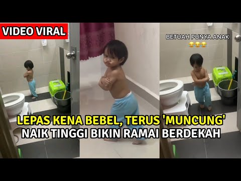 GELAGAT KANAK2 MERAJUK LEPAS KENA BEBEL DENGAN IBU CURI PERHATIAN RAMAI