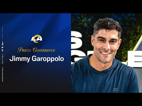 Jimmy Garoppolo Introductory Press Conference | Taking On A Backup Role & Decision To Sign With Rams