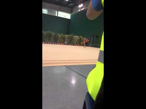 Basma EL YAZAD _ Ruban Chpt de France Agen 2014