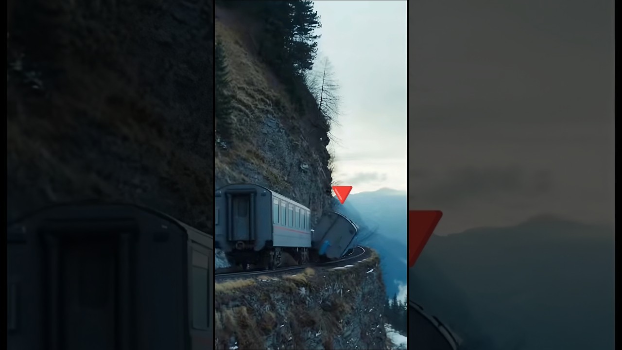 기차 탈선. 숲의 도둑과 하늘의 판결 #탈선사건 #까마귀역전 #ai영상