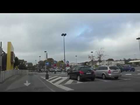 Driving Around 22200 Guingamp, Côtes d'Armor, Brittany, France 15th November 2018