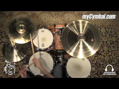 Used Sabian 16" AAX X-Plosion Fast Crash Cymbal - 881g (U21685XB-1060815D)