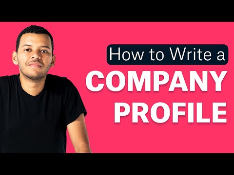 image-What are the different parts of a Company Overview presentation?