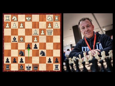Caro-Kann Exchange Miniature 🔥 | GM Lodici vs GM Anton Guijarro | World Rapid 2025