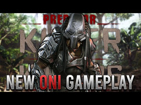 NEW Predator Killer of Killers DLC "Oni" Gameplay - Predator Hunting Grounds